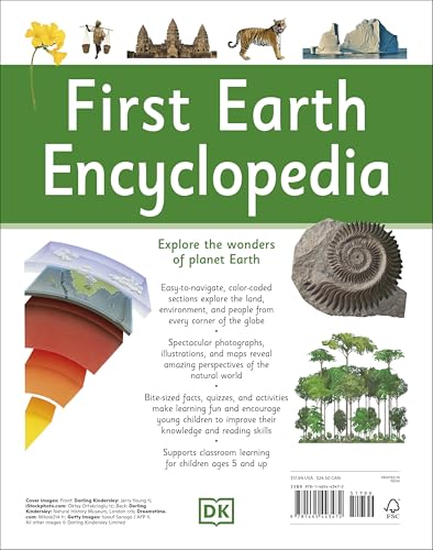 First Earth Encyclopedia: A First Reference Guide to the Geographic World (DK First Reference)