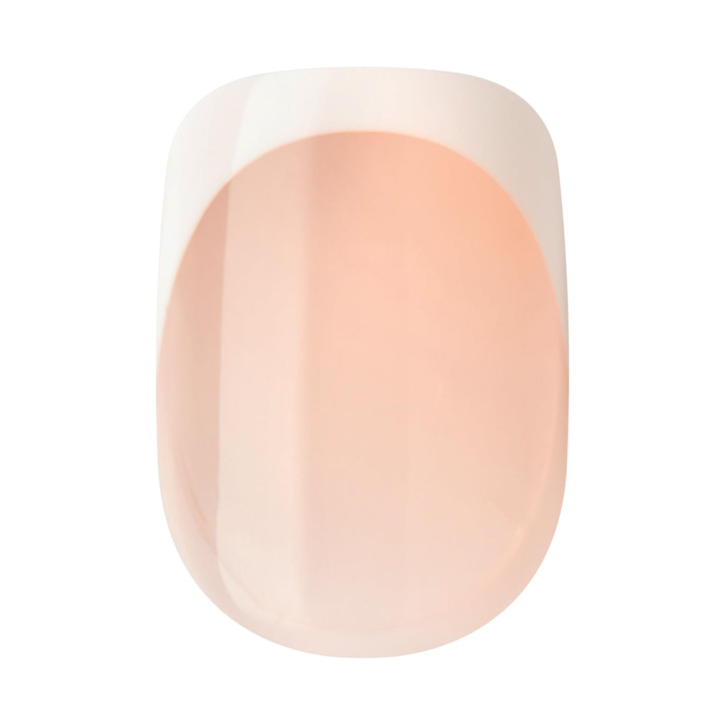 Kiss Impress No Glue Mani Press On Nails, French, 'Model', White, Short Size, Squoval Shape, Includes 30 Nails, Prep Pad, Instructions Sheet, 1 Manicure Stick, 1 Mini File