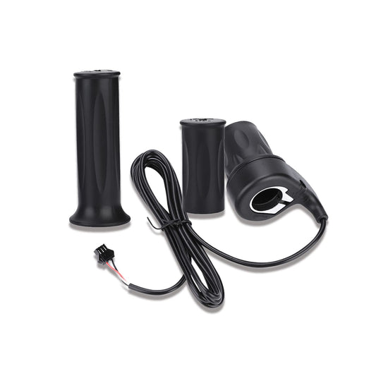 Keenso Fastest Throttle, 1 Pair 3 Wires Universal Electric Twist Throttle Handle for 22.5mm Handlebar