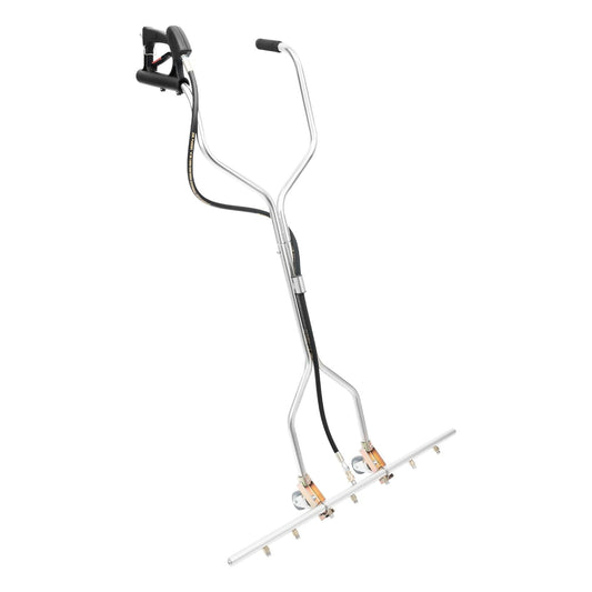 Pressure Washer Water Broom with 7 Nozzles, Stainless Steel, 39x63 Inch, 5000psi, 3/8'' Universal Interface