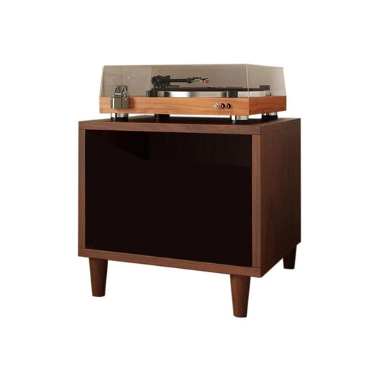 XJOYSL7921 DVD Storage Storage Rack Vinyl Record Display Cabinet Wooden Storage Shelf for Home Office CD Rack Tower