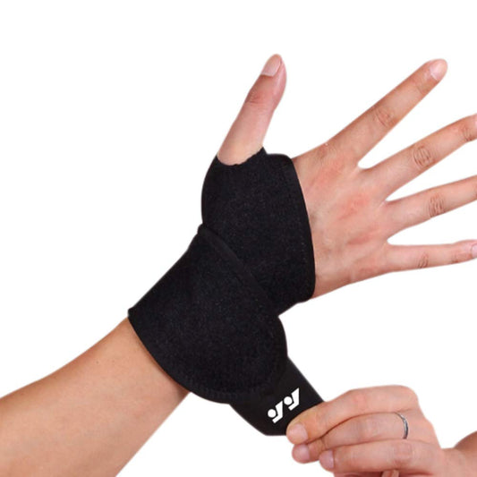 HAOKAISEN Wrist Brace for Ganglion Cyst, Arthritis, Carpal Tunnel, Breathable Sport/Fitness Wrist Support, for Left and Right Hand Man and Woman(Black)