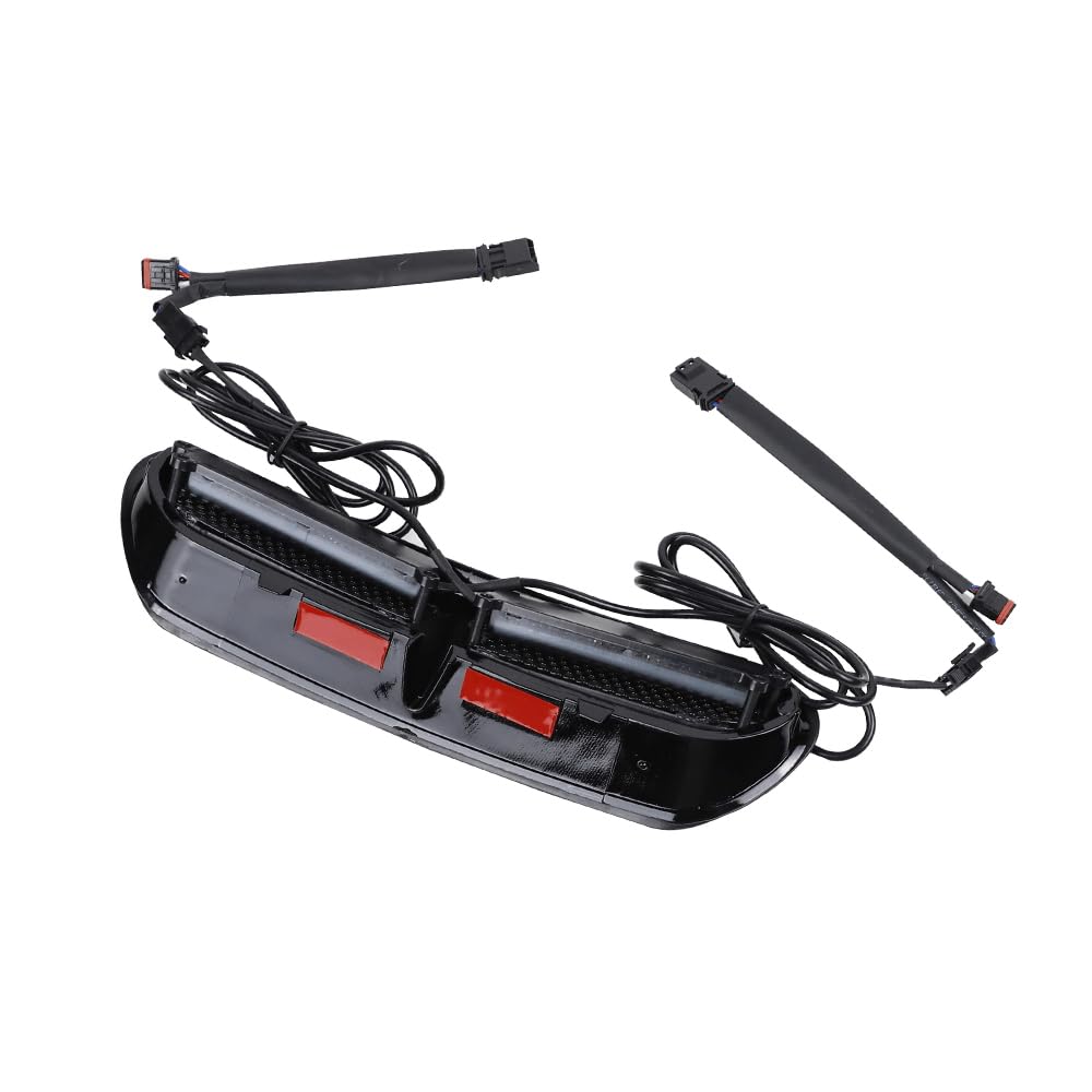 Eagle Lights Batwing LED Vent Insert (DRL/Turn Signal) - Black (Black)