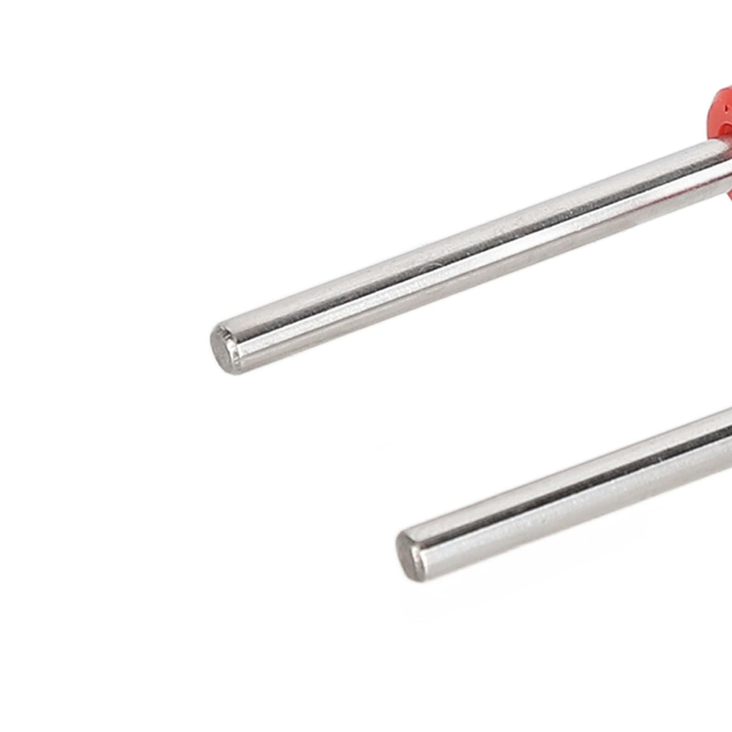 2pcs Tapered Tungsten Steel 5 in 1 Nail Art Drill Bits, Two Way Rotate Nail Polishing Fast Remove Acrylic Nail File 3/32 Cuticle Grinding Heads for Salon Use