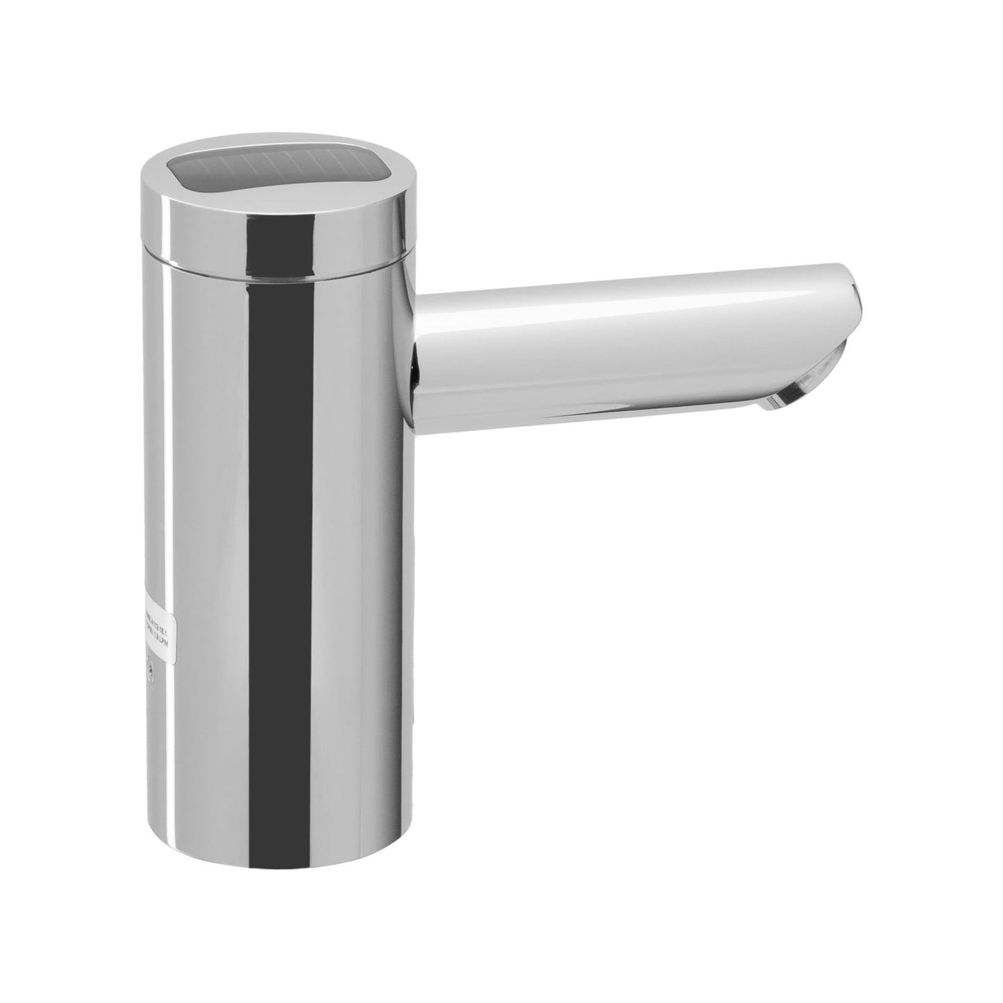 Sloan Optima EAF-275 Sensor Activated Touch-Free Faucet, Commercial Grade w/Mounting Hardware - 0.35 GPM Solar-Powered Deck-Mounted Mid Body, Polished Chrome Finish, 3335152