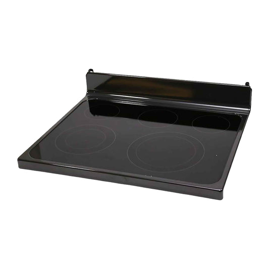 GE WB62X25972 Range Main Top, Glass Cooktop, Black (Replaces: WB62X20857)