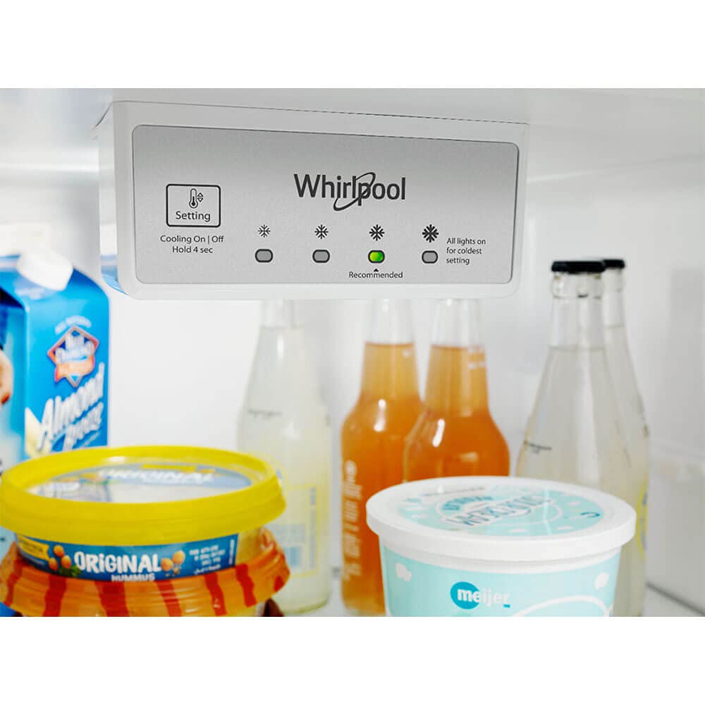Whirlpool 28" Stainless Steel Top-Freezer Refrigerator