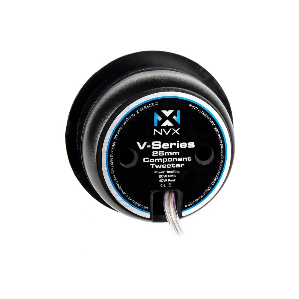 NVX® VSP69KIT 6x9 Premium Car Speakers, 900W Max, 300W RMS, 2-Way Component System w/ 1" Silk Dome Tweeters & Passive X-Overs, Easy to Install in Cars/Trucks/Doors (Pair)