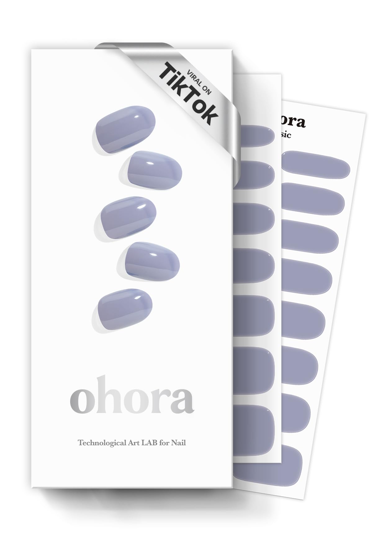 ohora Semi Cured Gel Nail Set of 3 (N Cream Leaf & N Cream Cloud & N Brick) - Professional Salon-Quality Nail Care