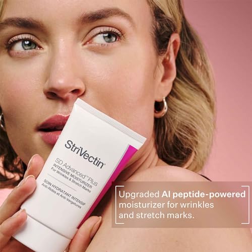 StriVectin SD Advanced Plus Intensive Moisturizer for Wrinkles and Stretchmarks, for Face and Body, Collagen Boosting with Peptides and Hyaluronic Acid, 4 Fl Oz (Pack of 1)