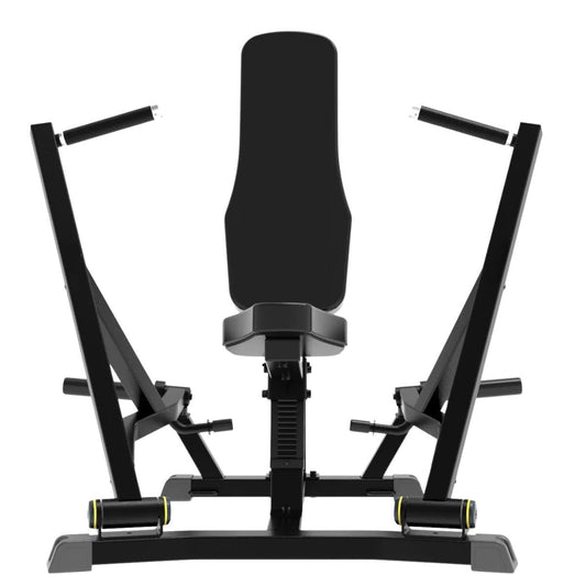 Gronk Fitness Seated Chest Press | Plate Loaded Chest Press Machine for Ultimate Gains | Bench Press Machine Workout | Use with 2" Olympic Plates