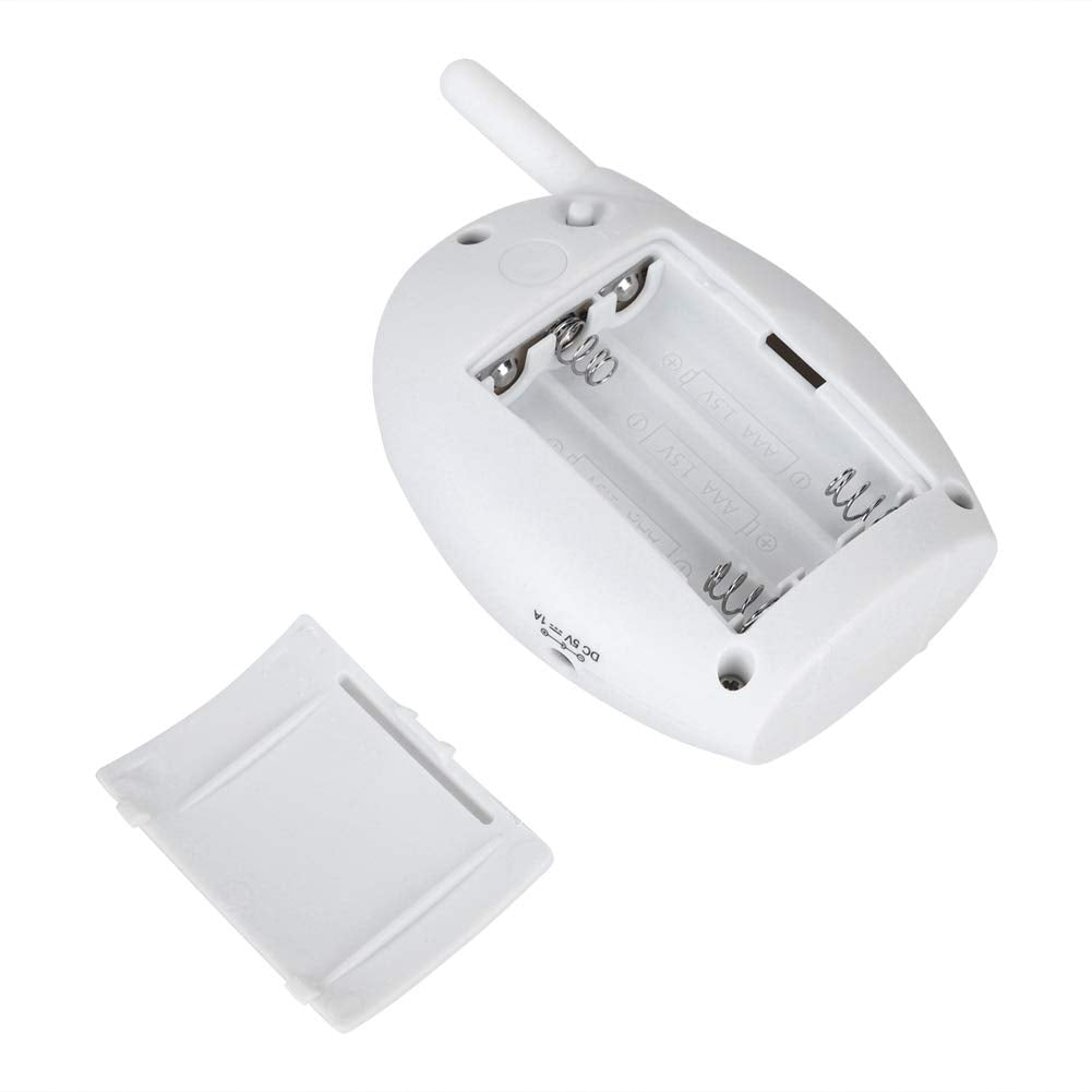 Dioche Audio Baby Monitor, Digital Audio Baby Monitor Nanny Intercom Electronic Alarm Two-Way and Talk Back Intercom (US)