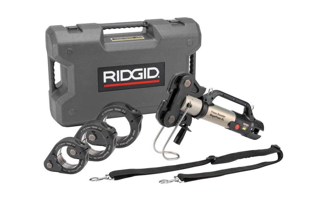Ridgid 60638 2½" To 4" MegaPress Kit with Press Booster