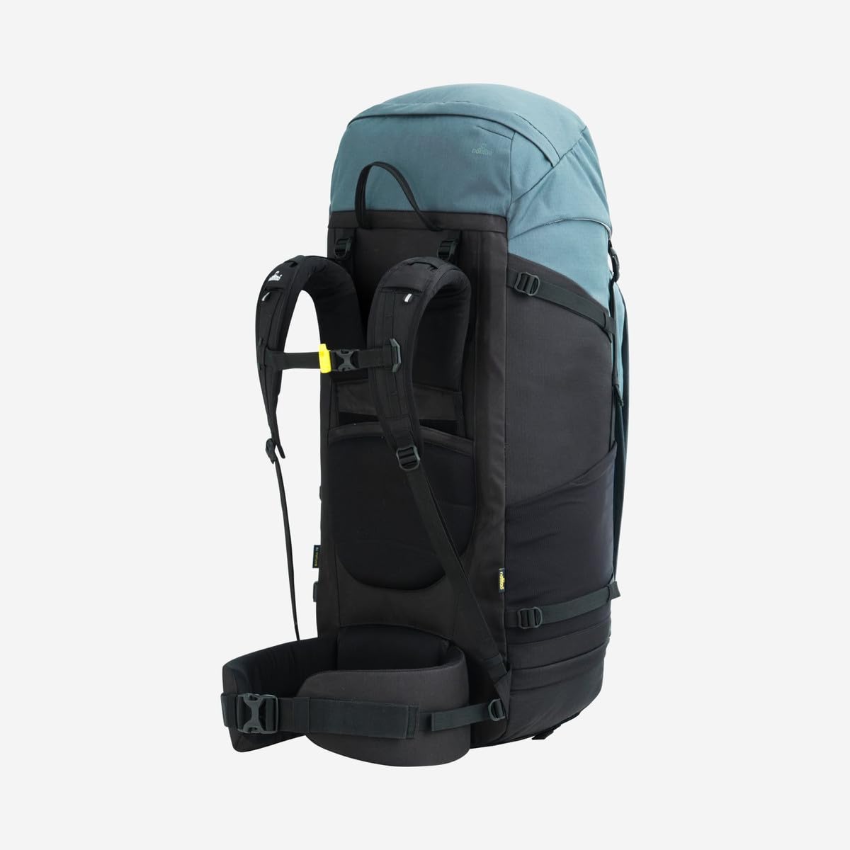 NOMAD Batura Backpack - Premium 70L Pack with Rain Cover Included | Lightweight Rucksack for Traveling, Hiking, Camping, Outdoor Sports (Steel Blue)