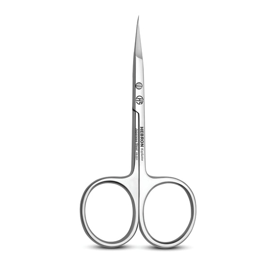 Cuticle Scissors Professional – Extra Fine Precision Nail Scissors for Manicure & Pedicure – Stainless Steel Cuticle Trimming Tool for Nails & Hangnails – HS-22/1