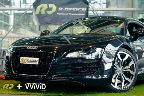 Black Gloss 5ft x 50ft Vinyl Wrap Roll with Air Release Technology