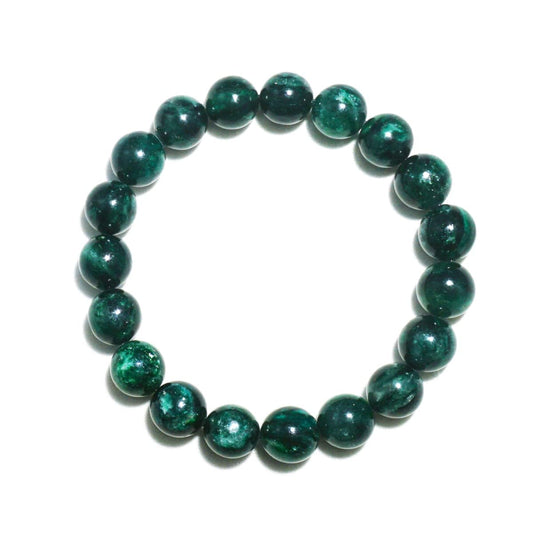 12MM Emerald Bracelet for Unisex | Fits for about 7.5''-8" Wrist | Birthstone of May | Heart Chakra Green Crysta| Spritual Valentines choice for Friends and Familys on any Festival