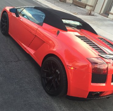 VViViD Red Gloss Car Wrap Vinyl Roll with Air Release Adhesive 3mil (25ft x 5ft)