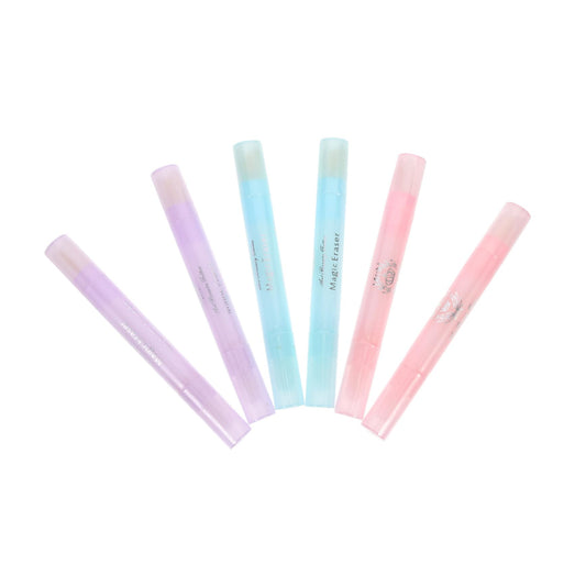 FOYTOKI 6Pcs Nail Art Using Pen Nail Polish Corrector Pens for Manicure Accessory Smooth Tip for Easy Nail Edge Cleaning for Salon Home Use