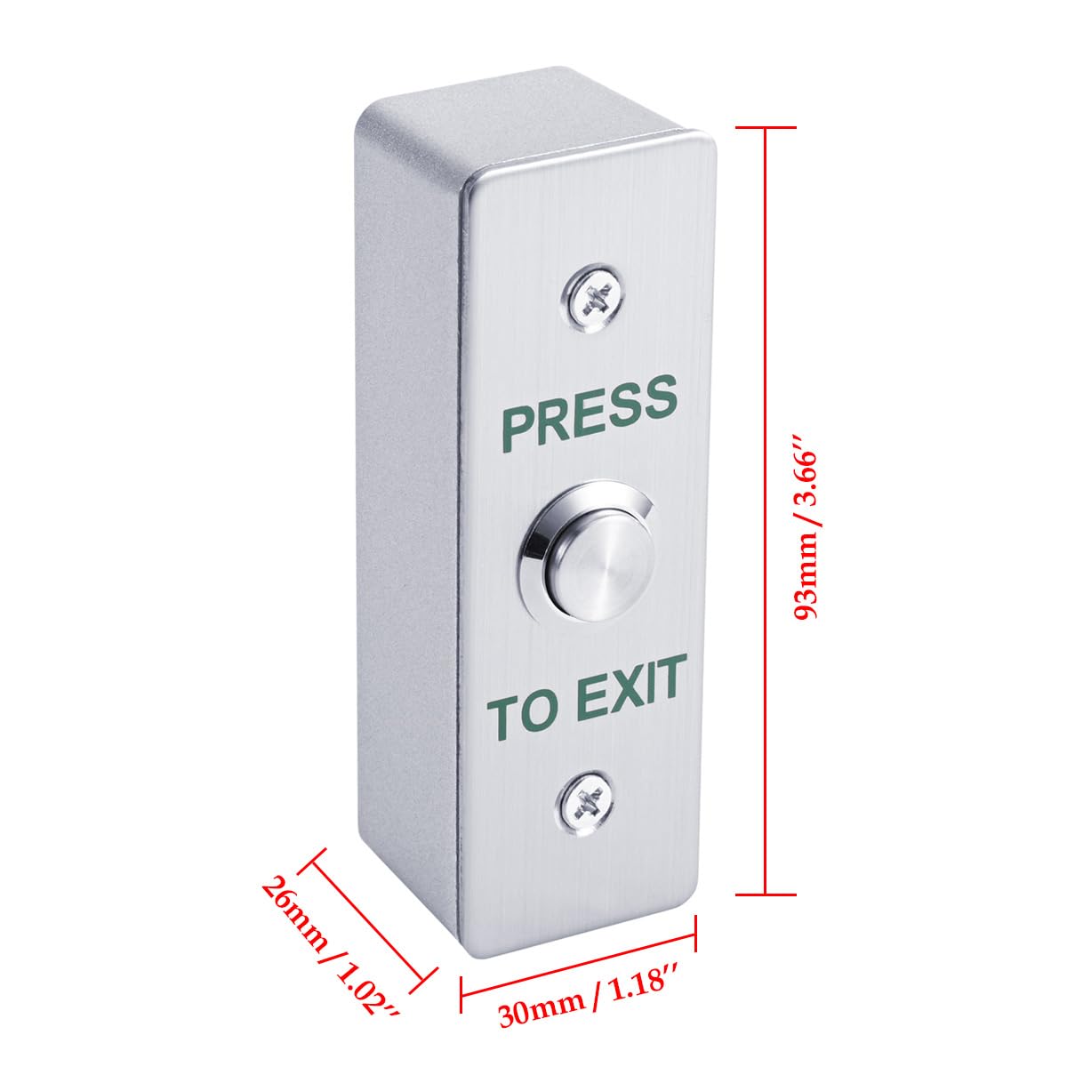 Door Access Control System 1200lbs Magnetic Lock Kit with ZL Bracket 4 Remote Controls Stainless Steel Exit Button