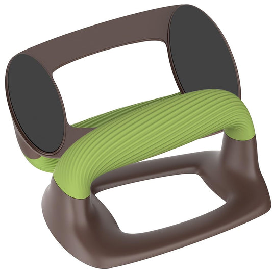 Lifeswell Push Up Bars – Ergonomic Pushup Handles for Floor Strength Training, Non-Slip Push-Up Stands with Soft Grip, Pushups Bars for Home Gym Workout, Olive Green