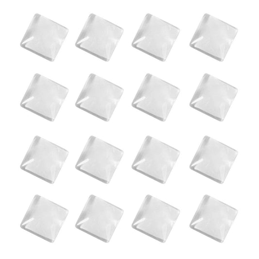 Beaupretty 100Pcs Clear Glass Nail Color Display Beads Double-Sided Nail Art Chart for Salon Manicure Tool Easy Color Selection