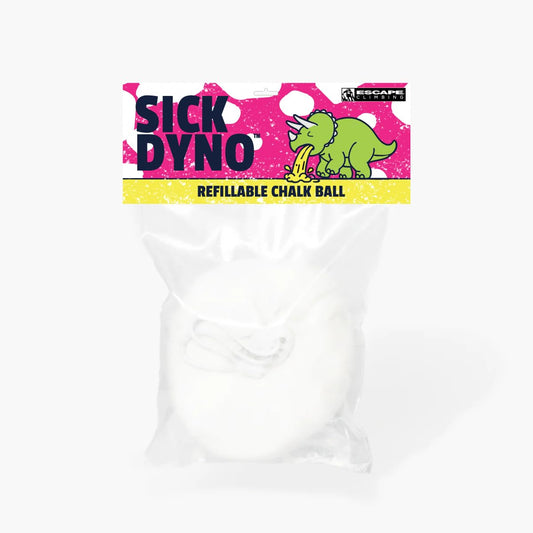 Sick Dyno® Reusable Climbing Chalk Ball | Escape Climbing Ultra Premium Loose Bulk Climbing Chalk | 100% Pure Magnisum Carbonate Optimized for Rock Climbing | Designed for Bouldering, Sport Climbing