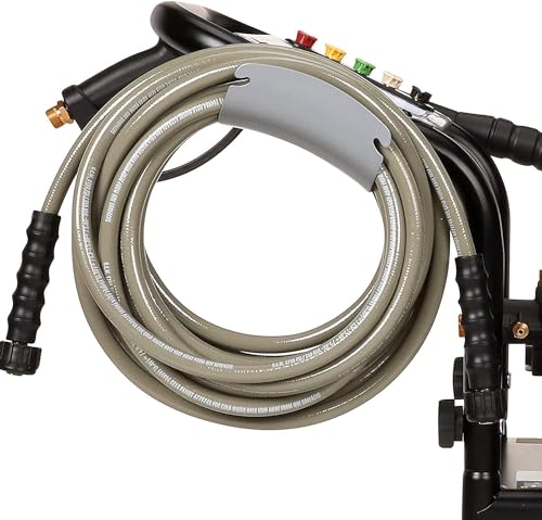SIMPSON Cleaning PS3228 PowerShot 3300 PSI Gas Pressure Washer, 2.5 GPM, Honda GX200 Engine, Includes Spray Gun and Extension Wand, 5 QC Nozzle Tips, 5/16-inch x 25-foot MorFlex Hose, 49-State