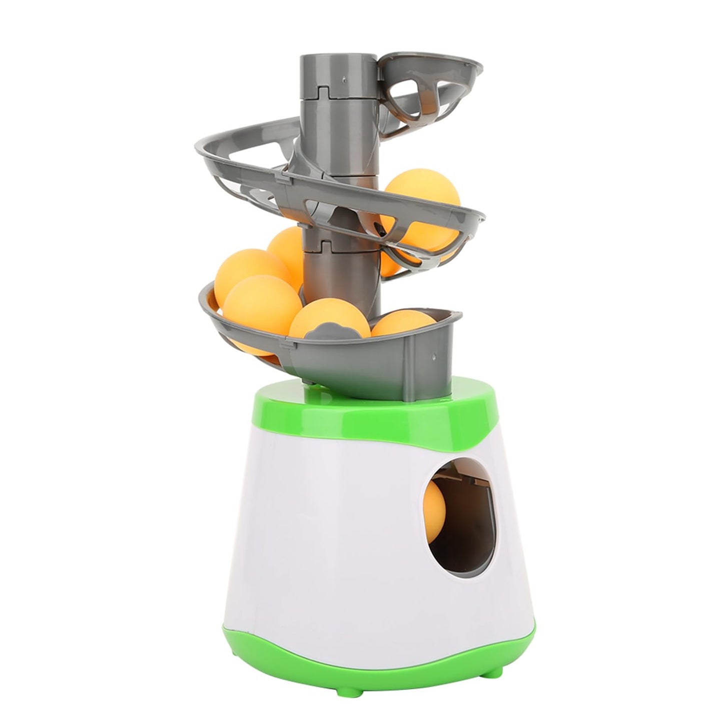 Machine, Portable Table Tennis Trainer Ball Automatic Launcher Lightweight ABS Training Machine for Children Entertainment 10 Balls Included Tennis Ball Launcher Machine