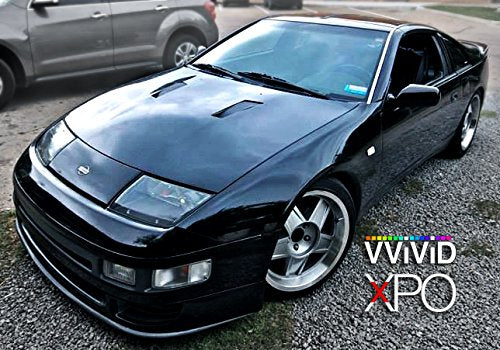 VViViD Black Gloss Automotive Vinyl Wrap Film w/ 3M Toolkit (50ft x 5ft)