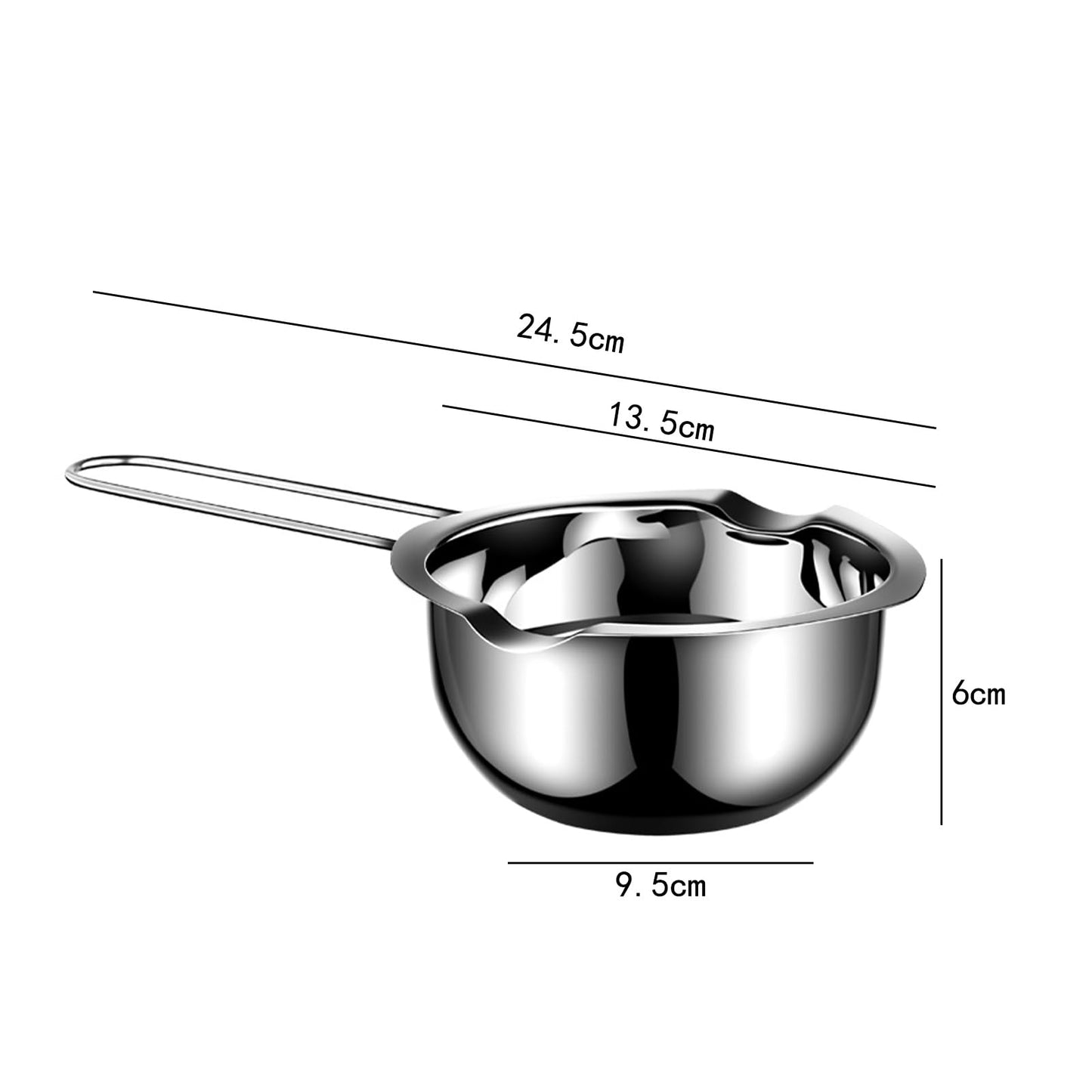 CKHNX Cast Iron Yuanbao Pot Double Handle Wok Combo, Multi-Use Dutch Oven Cookware Set for All Stoves, Home & Camping Cooking (10‘’ 3-Piece Combo)