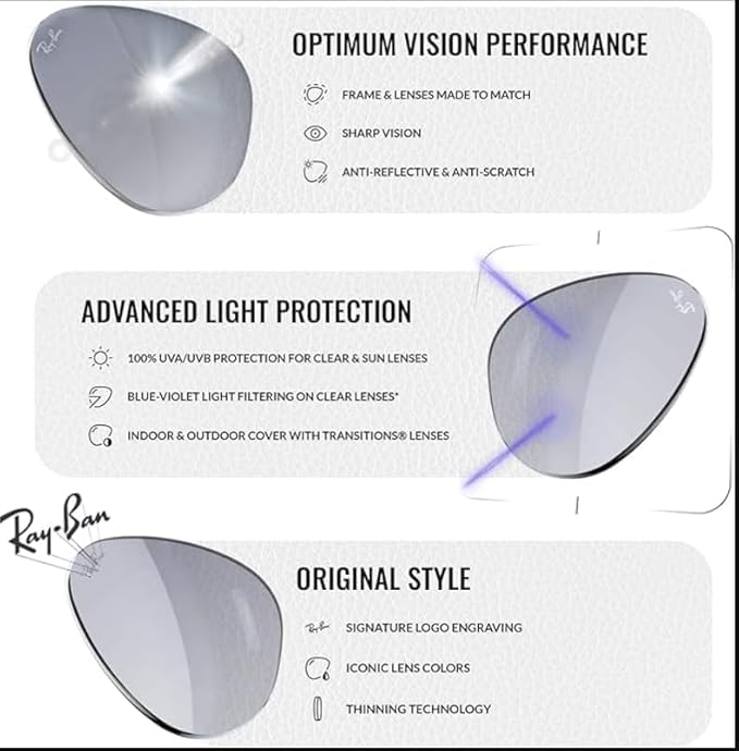 Ray-Ban RB4378 POLARIZED Square Shaped Sunglasses for Men & Women – Includes Official Rayban Eyewear Kit – Ideal Formal & Casual Wear Sunglasses – Dark Blue Lens