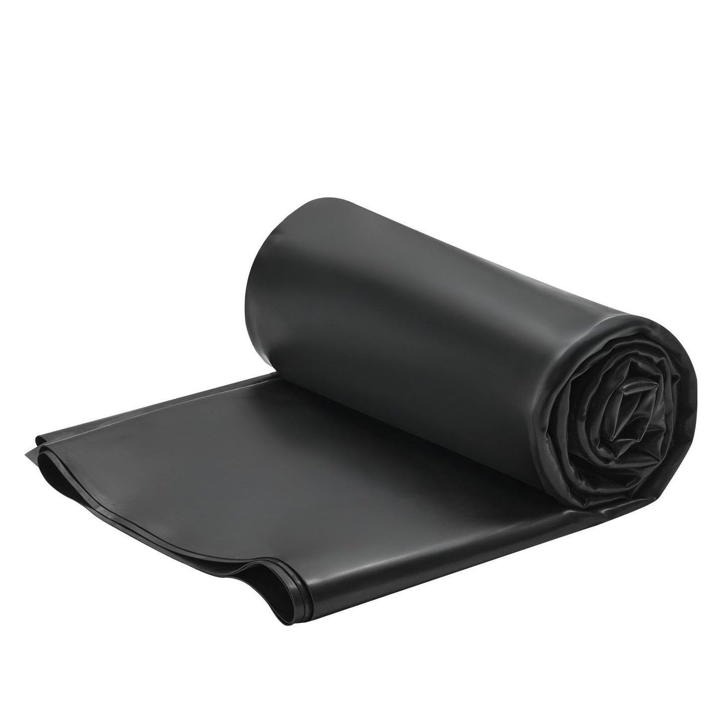 VEVOR Roll Roofing, 15 x 25 ft, 45 mil EPDM Rubber Roofing, Long Lifespan & Weather-Resistant, Withstands Harsh Temperatures, Flexible & Easy Installation, Roof Underlayment for RVs, Roofs, Ponds