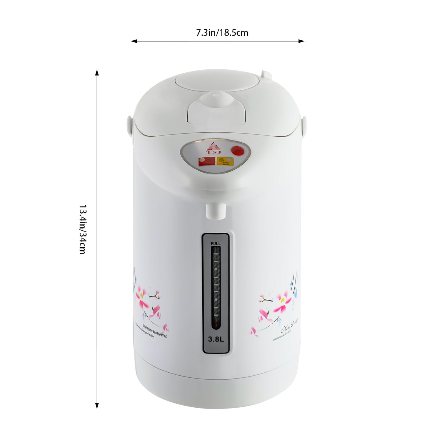 Portable Instant Water Dispenser, Electric Hot Water Pot Urn, Instant Auto Boiler and Warmer, 3.8L/128.5Oz for Tea & Coffee