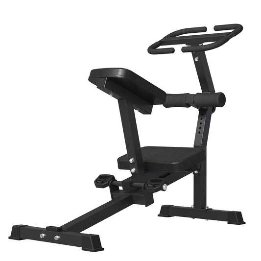 GMWD Stretch Machine, Full Body Stretching Equipment for Lumbar Stretching, Adjustable Leg Stretcher Machine, Lower Back Pain Relief, Flexibility Trainer, Improved Posture Correction, Rehab