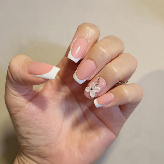 KLAM Studio Nails- Handmade Acrylic Press-On Nails, Reusable, Luxury Salon Quality Finish.