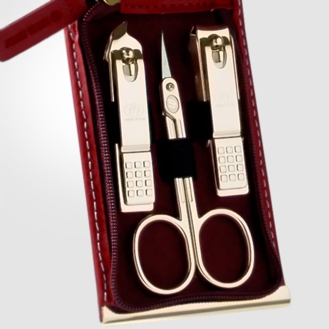 Three Seven (777) Korean Nail Clipper! World No. 1 Travel Manicure Grooming Kit Nail Clipper Set Made in Korea, Since 1975
