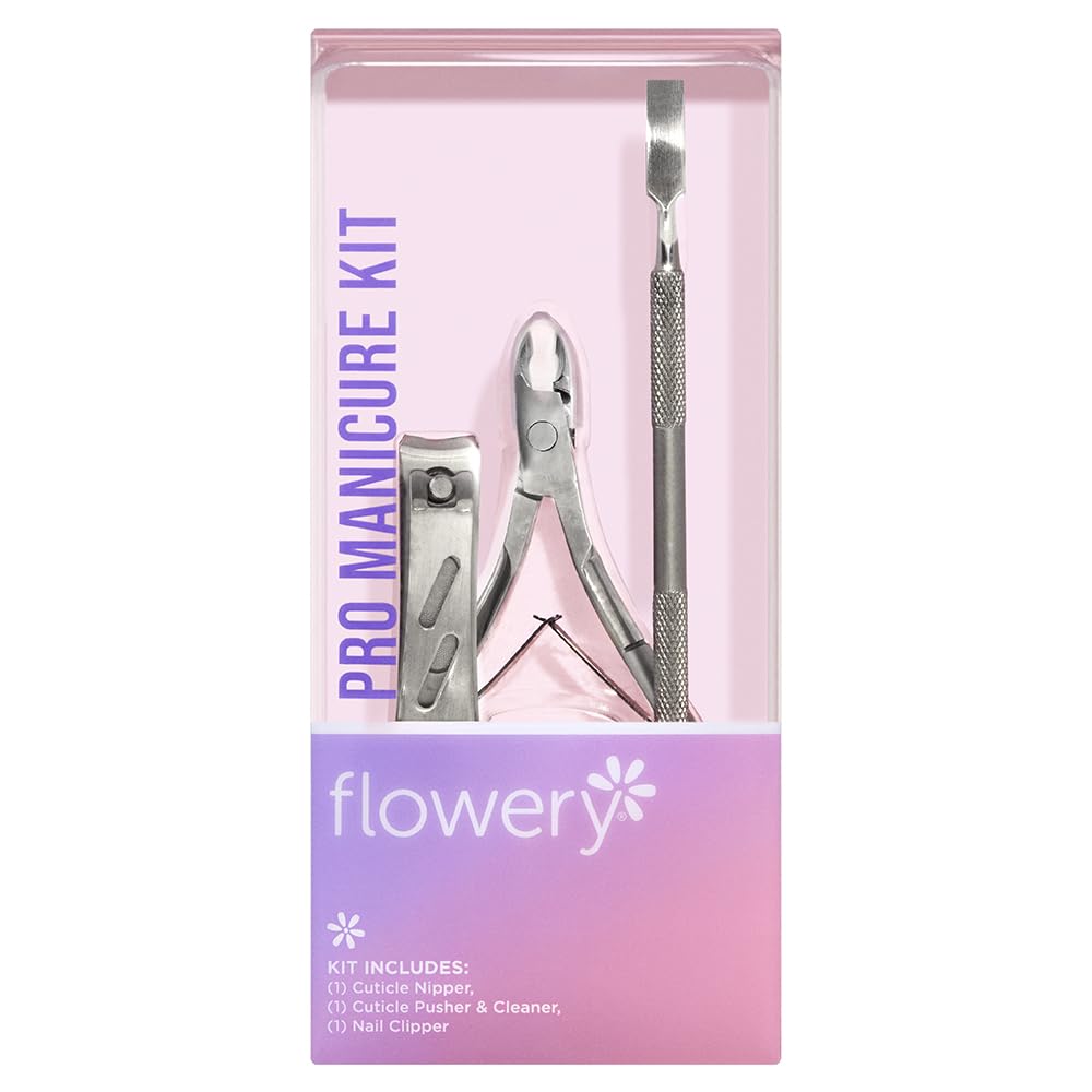 Flowery Pro Manicure Kit, 1-Pack