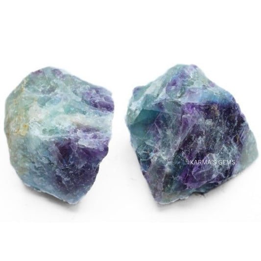 Crystals, Rocks, Jade, Crystals and Healing Stones, Witchcraft Supplies, Healing Crystals, Stones, Healing Stones, Rock Collection, Agate, Raw Stones (Fluorite, 2 Pcs)