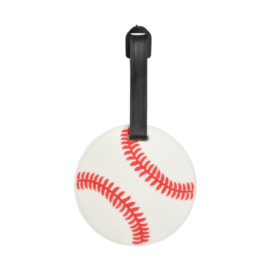 SandT Collection Baseball Sports Fan Luggage Tag Travel ID for Suitcases