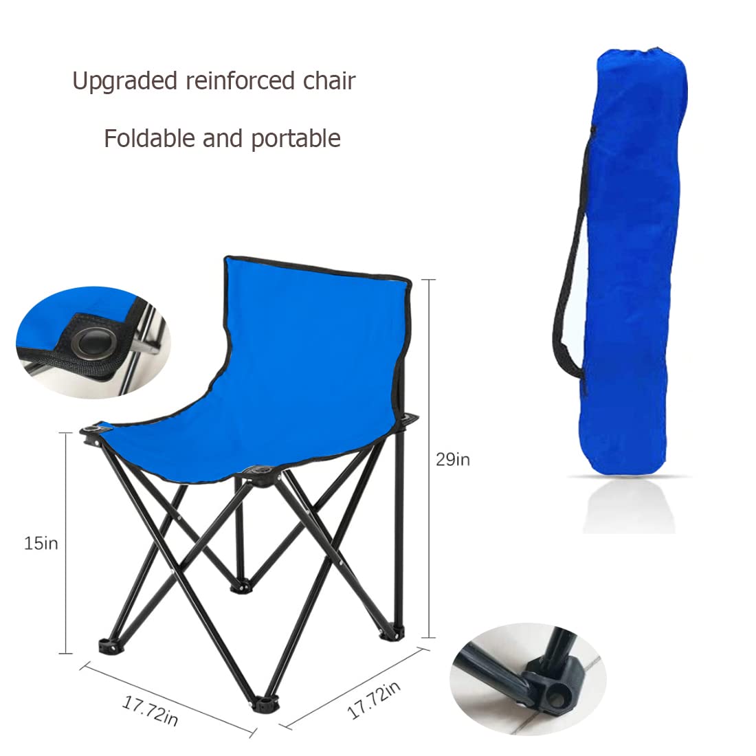 ZONEMEL Personal Portable Steam Sauna, Full Size Sauna Tent, 1500 Watt 4 Liter Steamer with Remote Control, Timer, Portable Sauna Chair for Home Saunas (L 33.8" x W 33.8" x H 65.7", Blue Border)