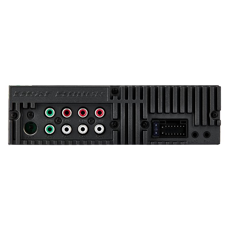 Deaf Bonce Gemini 760DSP | 4x25W Car Stereo Receiver | 8 RCA Outputs | Built-in DSP | Bluetooth 5.3 | Hi-Res Audio Support | USB | FLAC/WAV/MP3 | RGB Illumination
