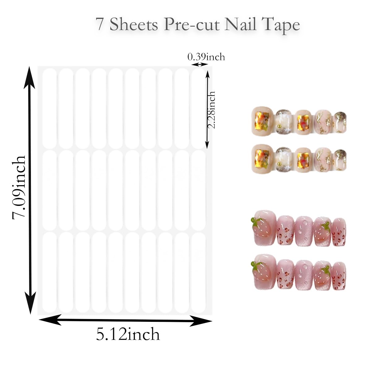 100 Set Press On Nail Tool Kit,Professional Nail Prep Application Disposable Kit With Nail File,Adhesive Tabs,Nails Sticks,Storage Bag and Black Cardboard for Nail Salon Home