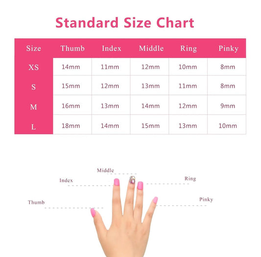 LOVFUL Press on Nails | Handmade with Full Covered Crystals | Reusable Fake Nails | Stiletto Classic Regular 1.3 in| (Pink Glitter, L)