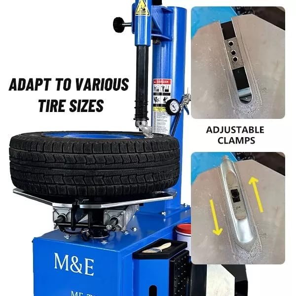 AUTOKATO ME-T500 2.0HP 24 Inch Tire Changer Machine Wheel Tire Changer Swing Arm
