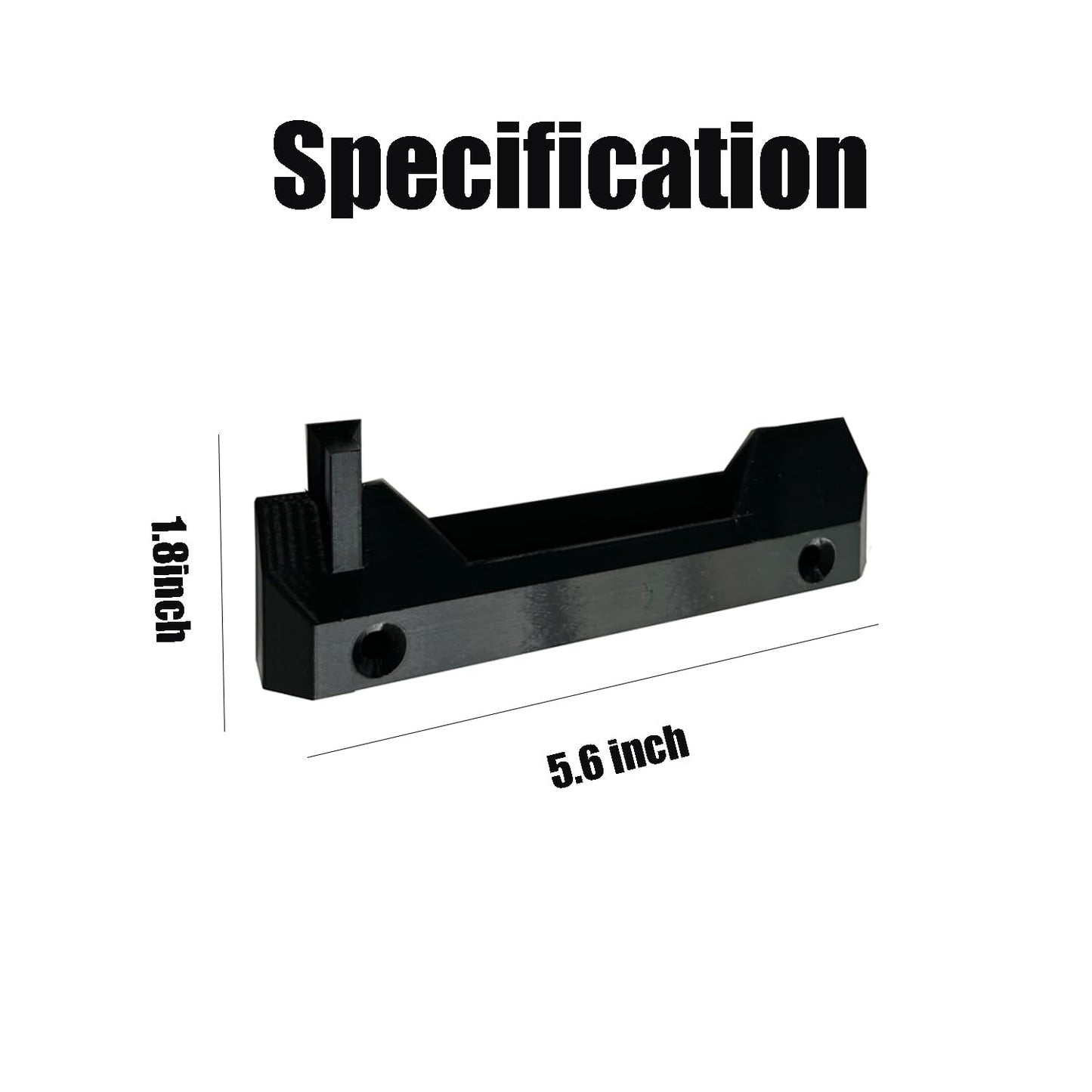JILINWEI 8Pcs Mounting Feet for ToughBuilt StackTech,Mounting Plate Brackets Cleats Compatible with ToughBuilt StackTech,Black