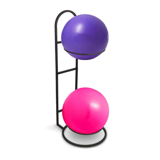MEIPEIQIZHI Stability Ball Rack,Yoga Ball Holder, Medicine Ball Holde Vertical Storage for Commercial Gyms, Home Gyms, and Studios