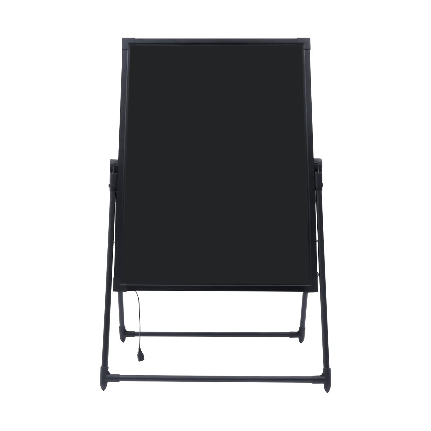 32"x24" LED Message Writing Board Standing A-Frame Menu Sign Board Illuminated Erasable Lighted Chalkboard Sign Menu Board with 8 Highlighters, Towel and Remote Control