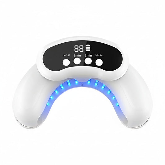 UV Nail Lamp-Nail Cure Lamp Nail Dryer for Gel Polish, Toe Nail Fungus Treatments Led Light with Automatic Sensor & 3 Timers