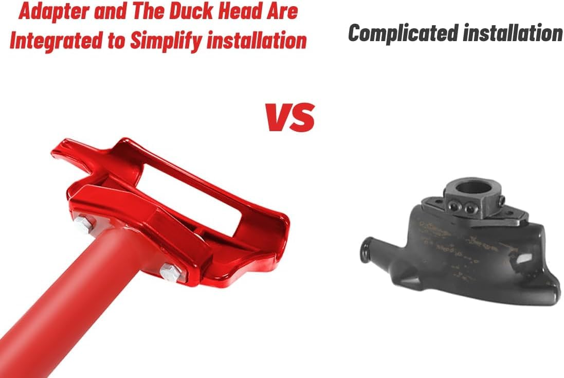KATOOL Upgrade Manual Tire Changer Duck Head Kit with Duck Head Tire Changer Compatible with Most Car Tires